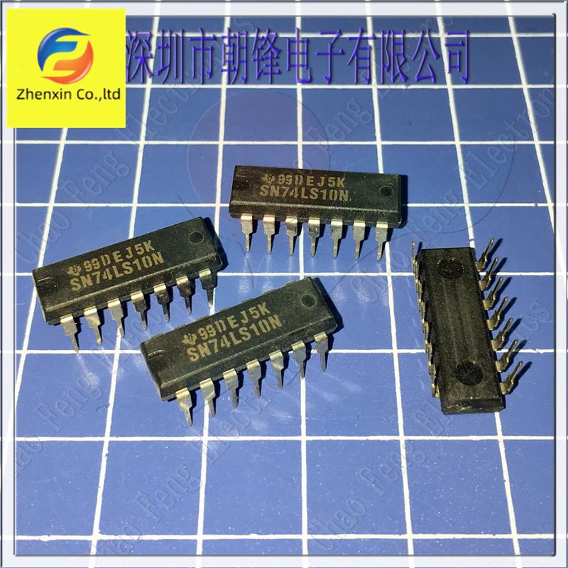 10pcs  ο SN74LS10N DIP14